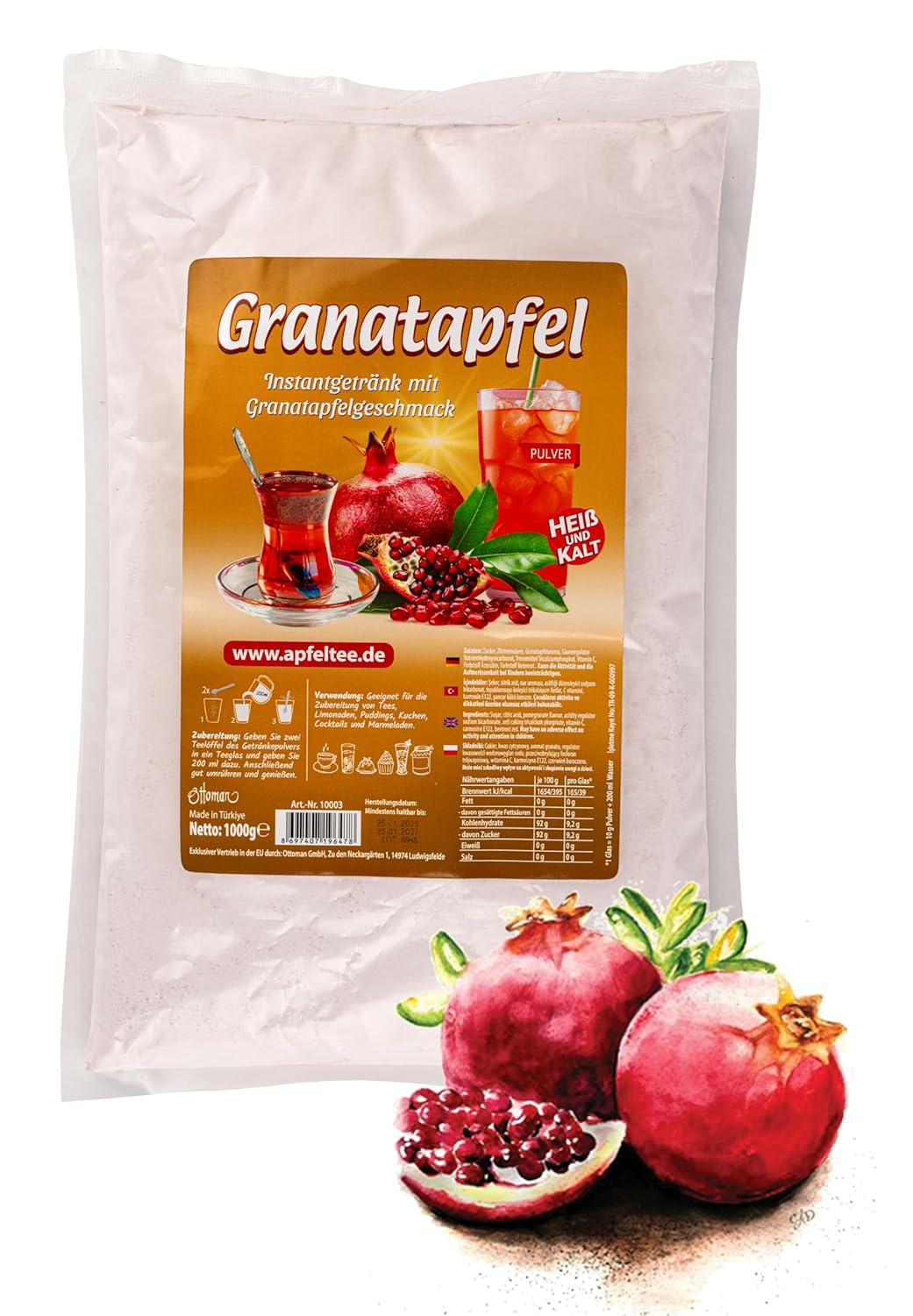 Granatapfeltee 1000 g